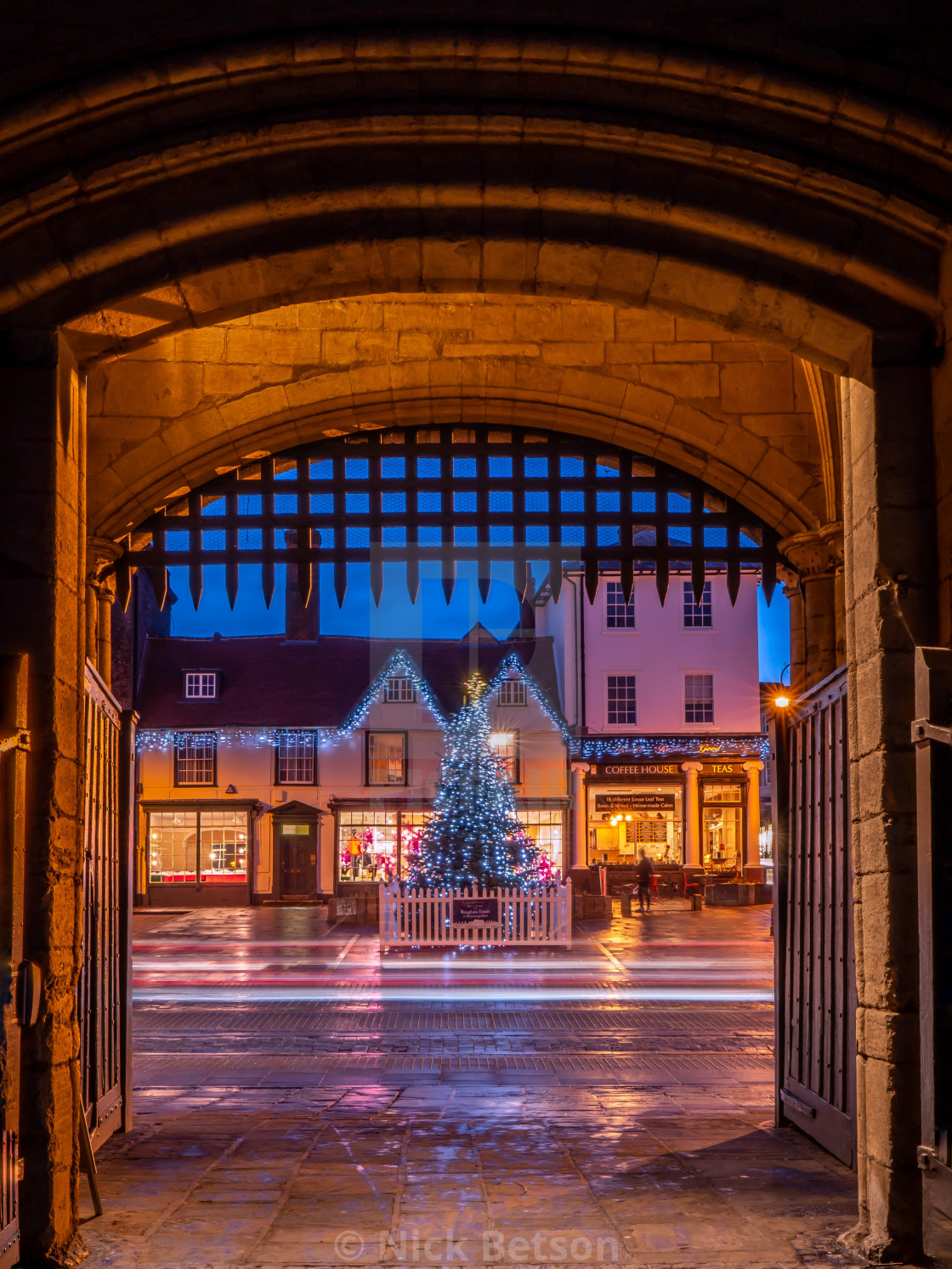 "Abbey Gate" stock image