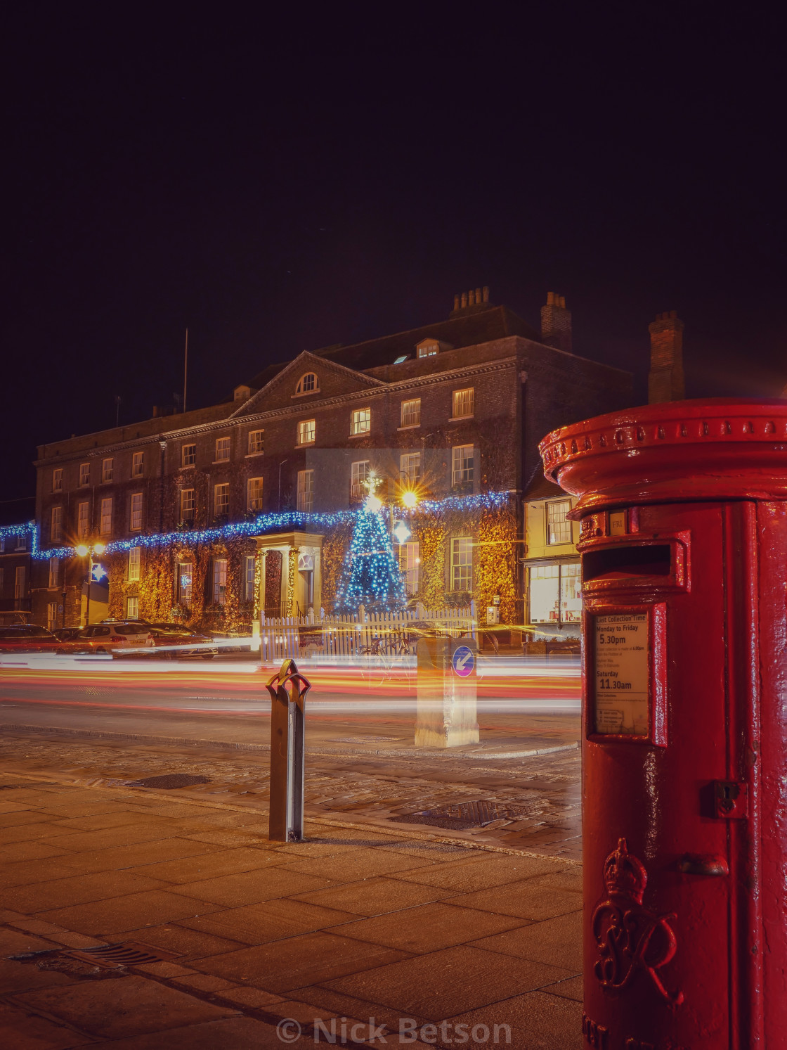 "The Spirit Of Christmas Angel Hill BSE" stock image