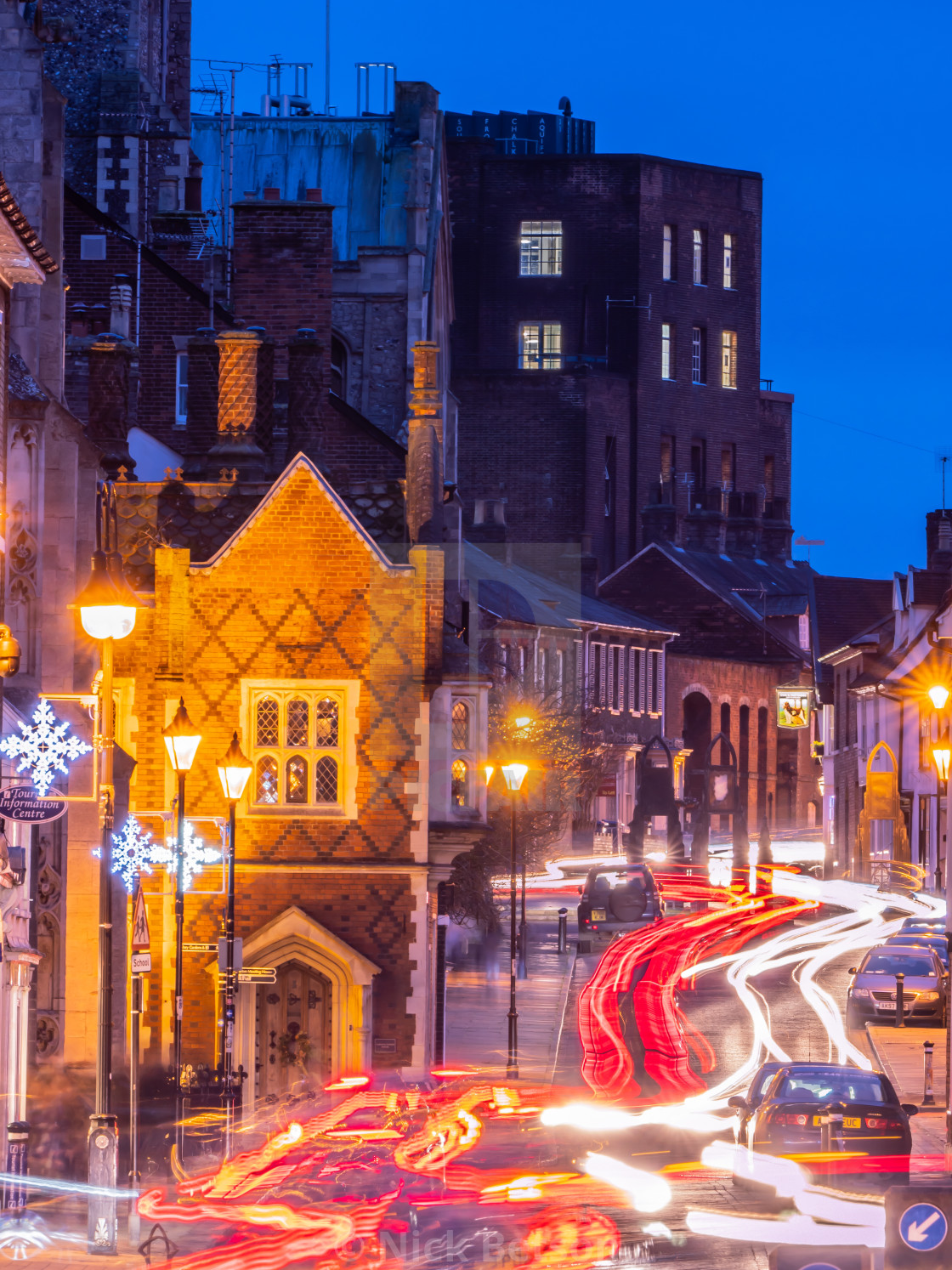 "Historic Area Of Bury St Edmunds" stock image