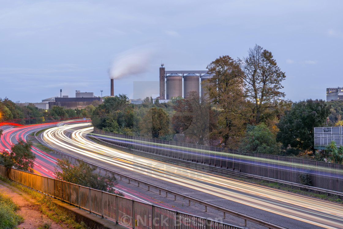 "Bury St Edmunds A14" stock image