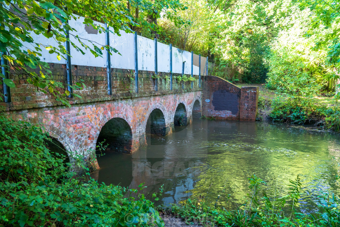 "Cove Brook, Farnborough" stock image