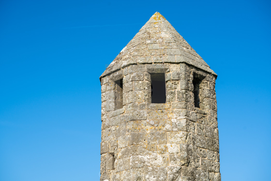 "St Catherine's Oratory, Isle of Wight" stock image