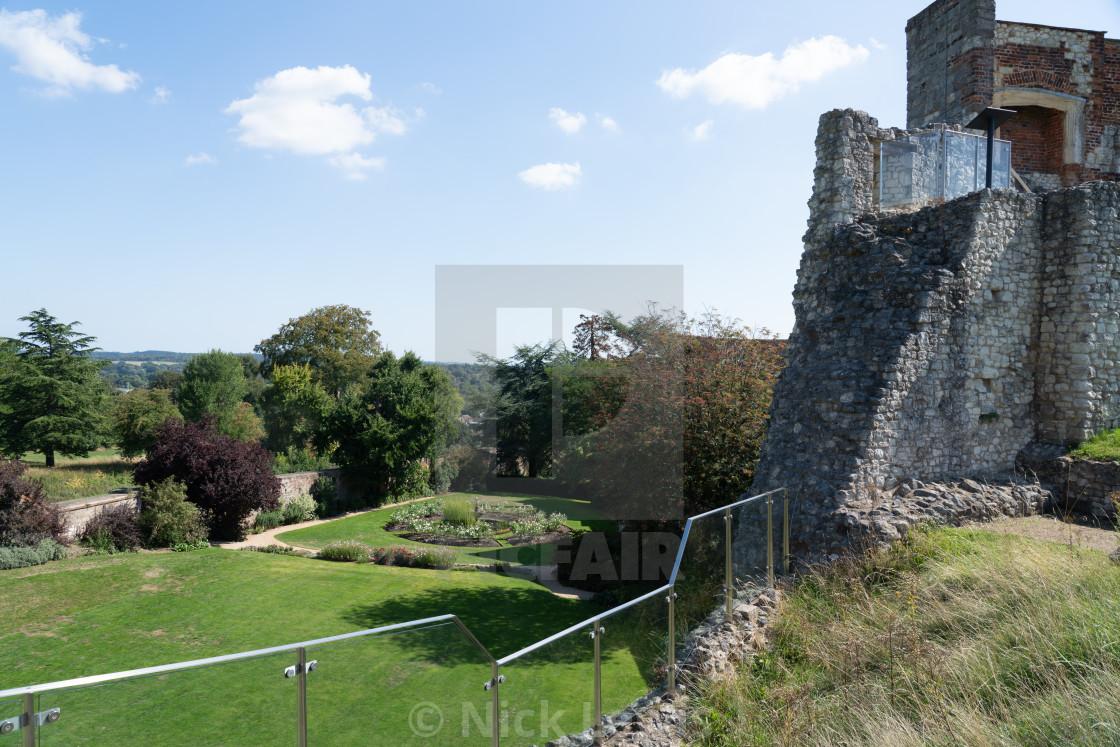 "Farnham Castle" stock image