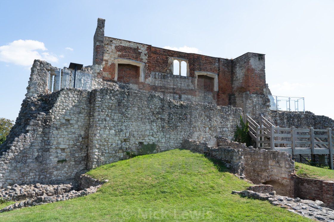 "Farnham Castle Keep" stock image