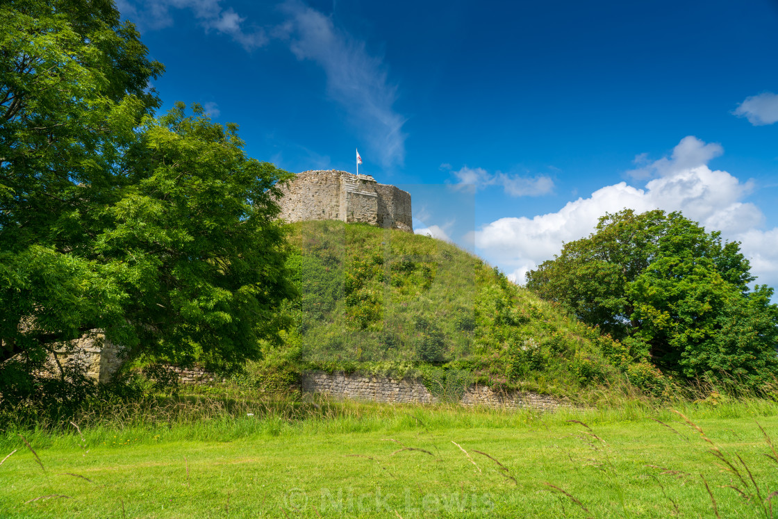 "Carisbrook Castle, Isle of Wight, England" stock image