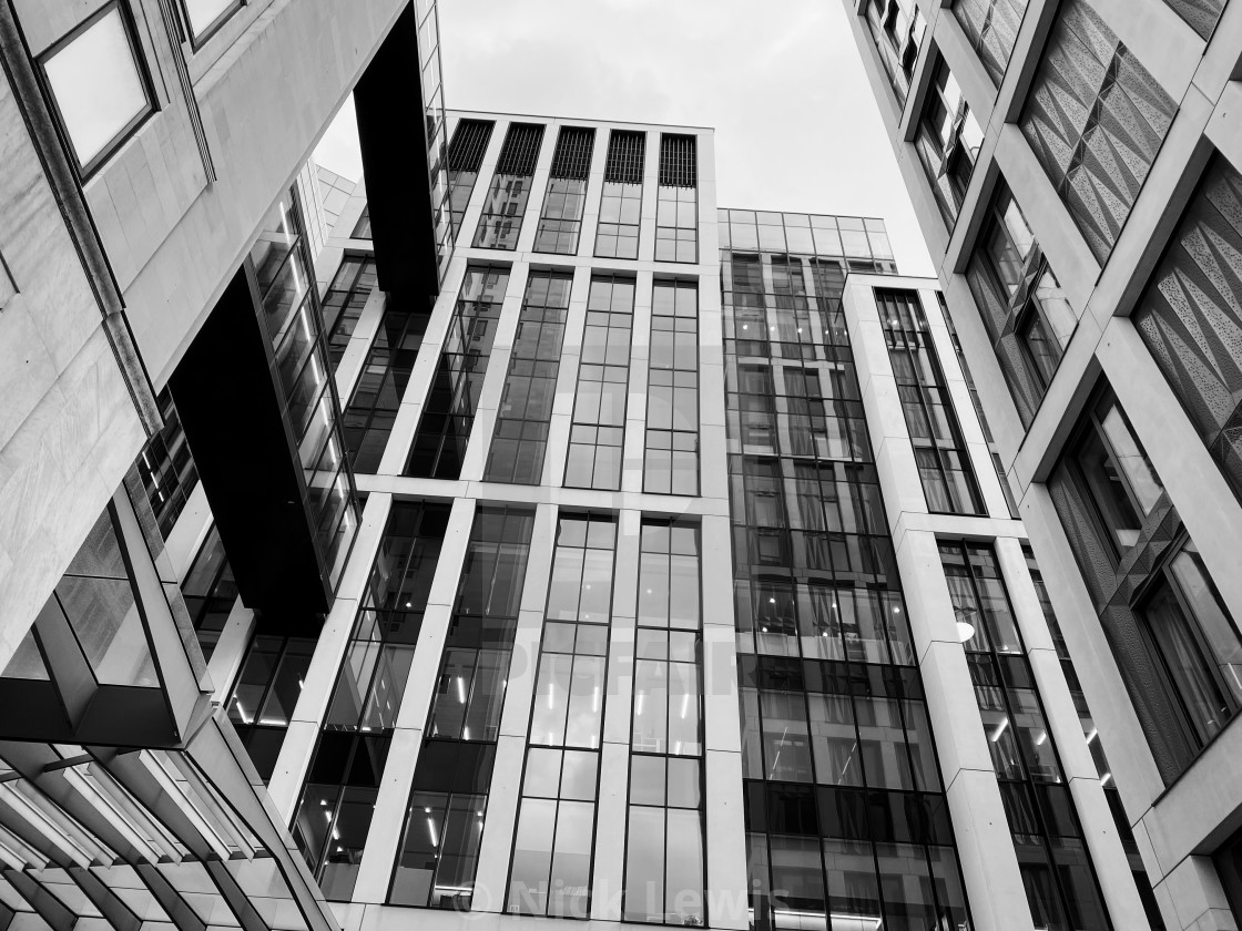 "High rise buildings London" stock image