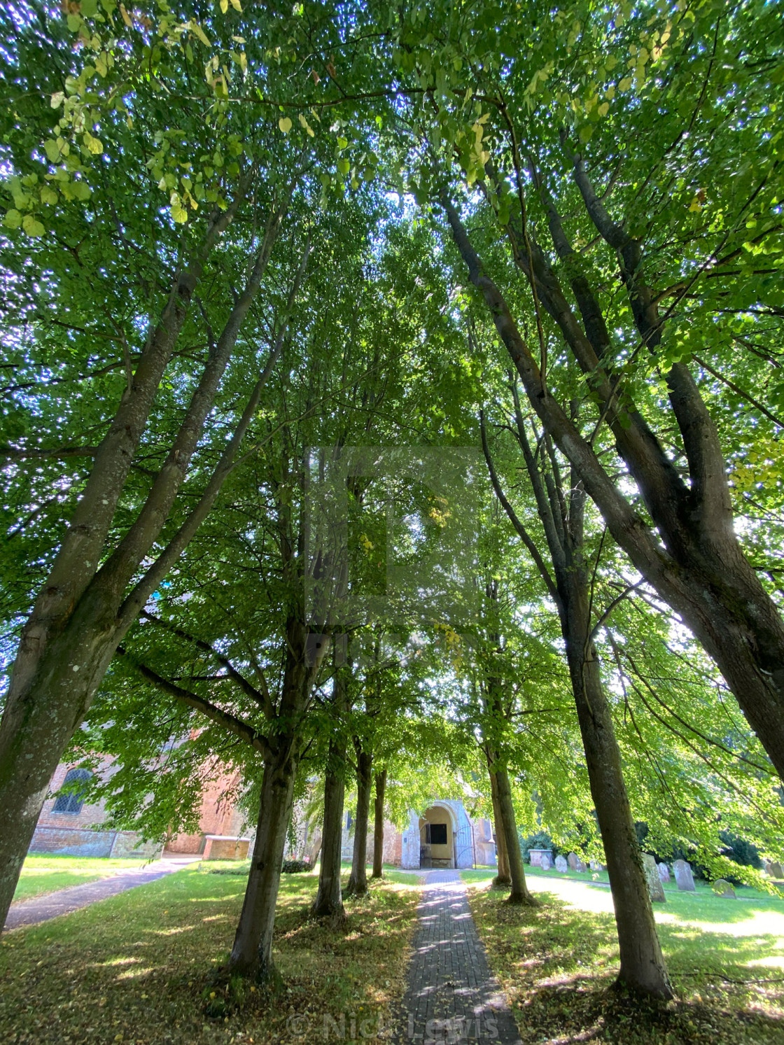 "All Saints Church, Crondall" stock image