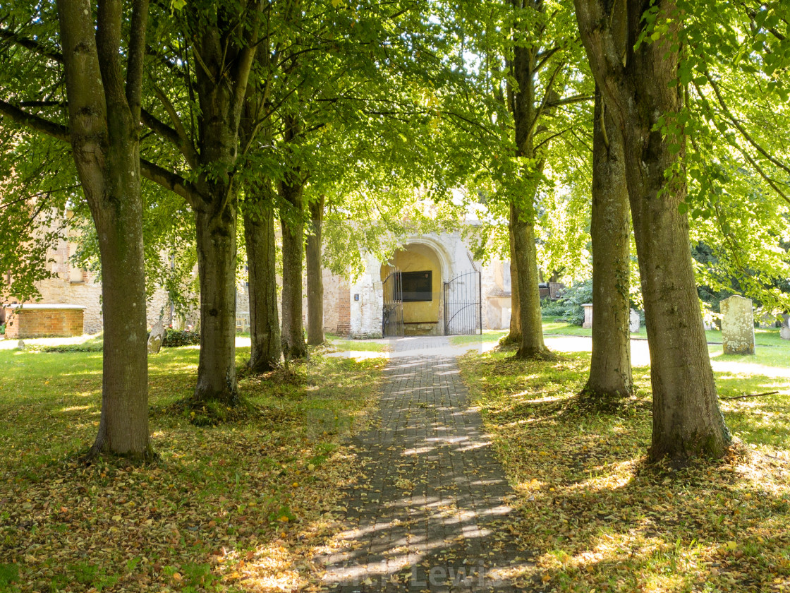 "All Saints Church, Crondall" stock image