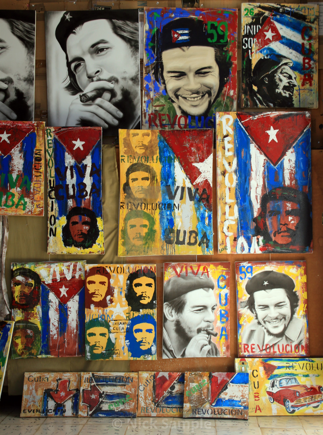 "Viva Che Guevara!" stock image