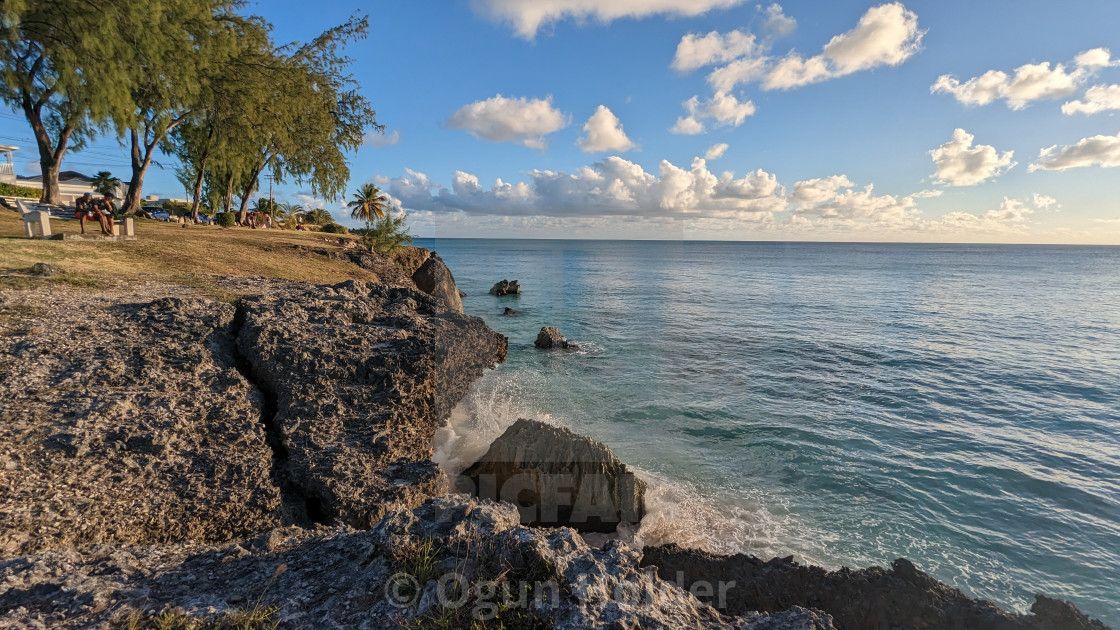 "Ocean Cliff 1" stock image