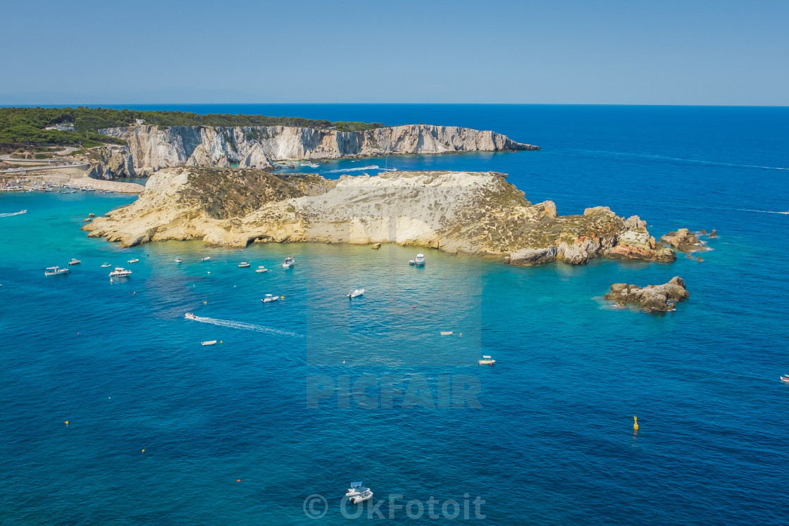 "Landscape of tremiti islands, Italy" stock image