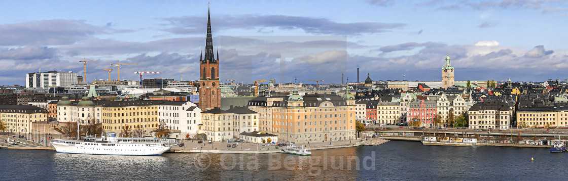 "Panorama Stockholm, Sweden 2." stock image