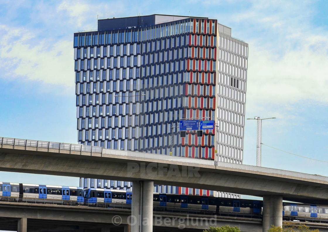 "Landmark at Södermalm, Stockholm." stock image