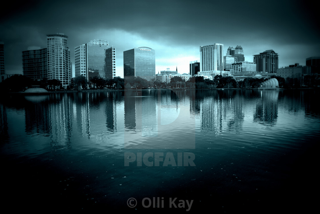 "Downtown Orlando FL" stock image