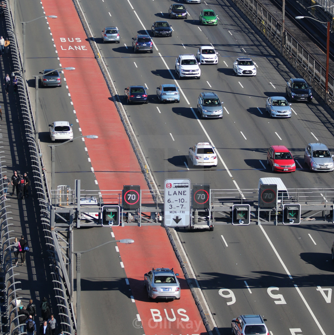 "Sydney traffic" stock image