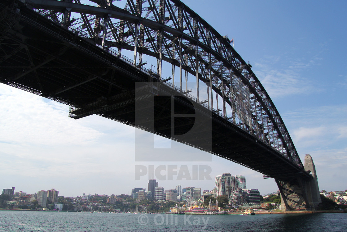 "Sydney Harbour Bridge" stock image