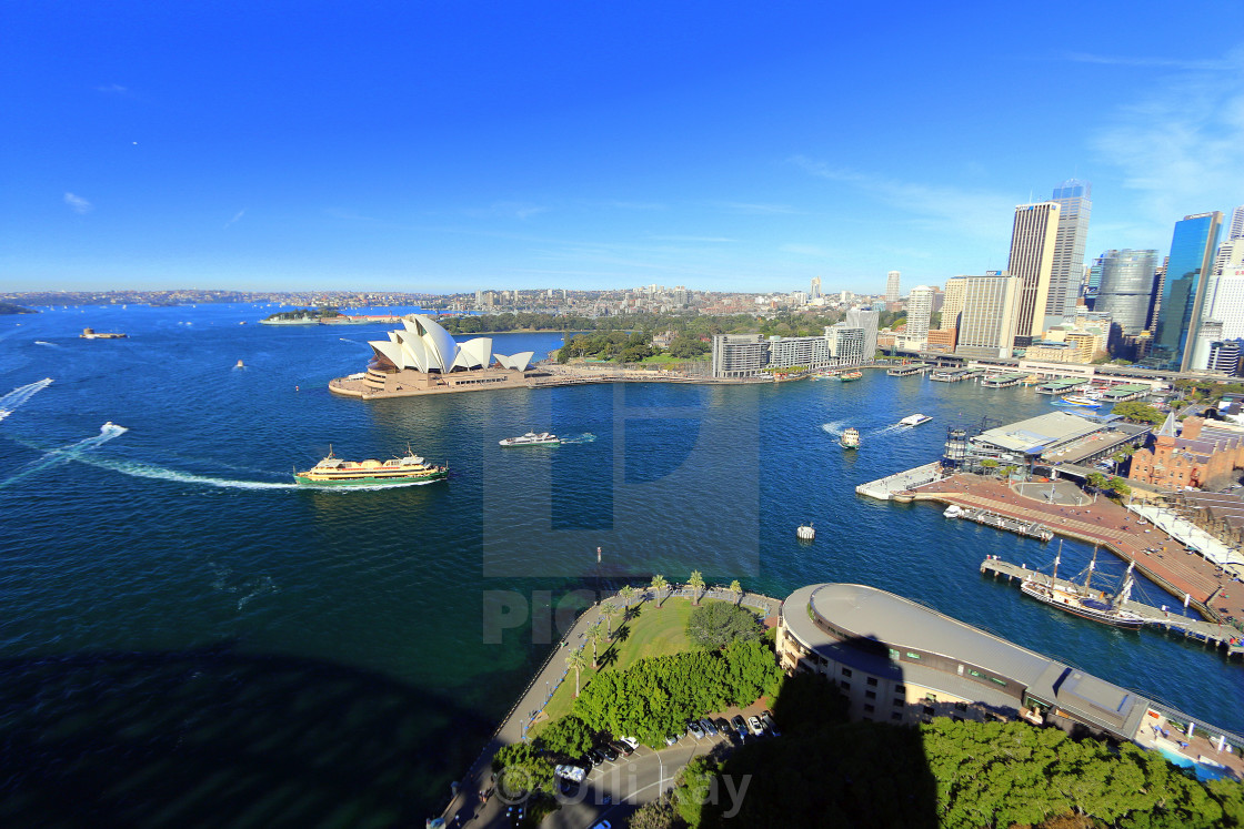 "Sydney Harbor Scenery" stock image