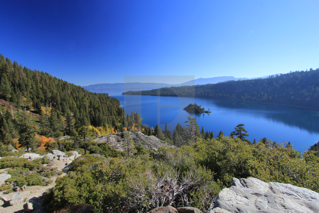 "Lake Tahoe" stock image