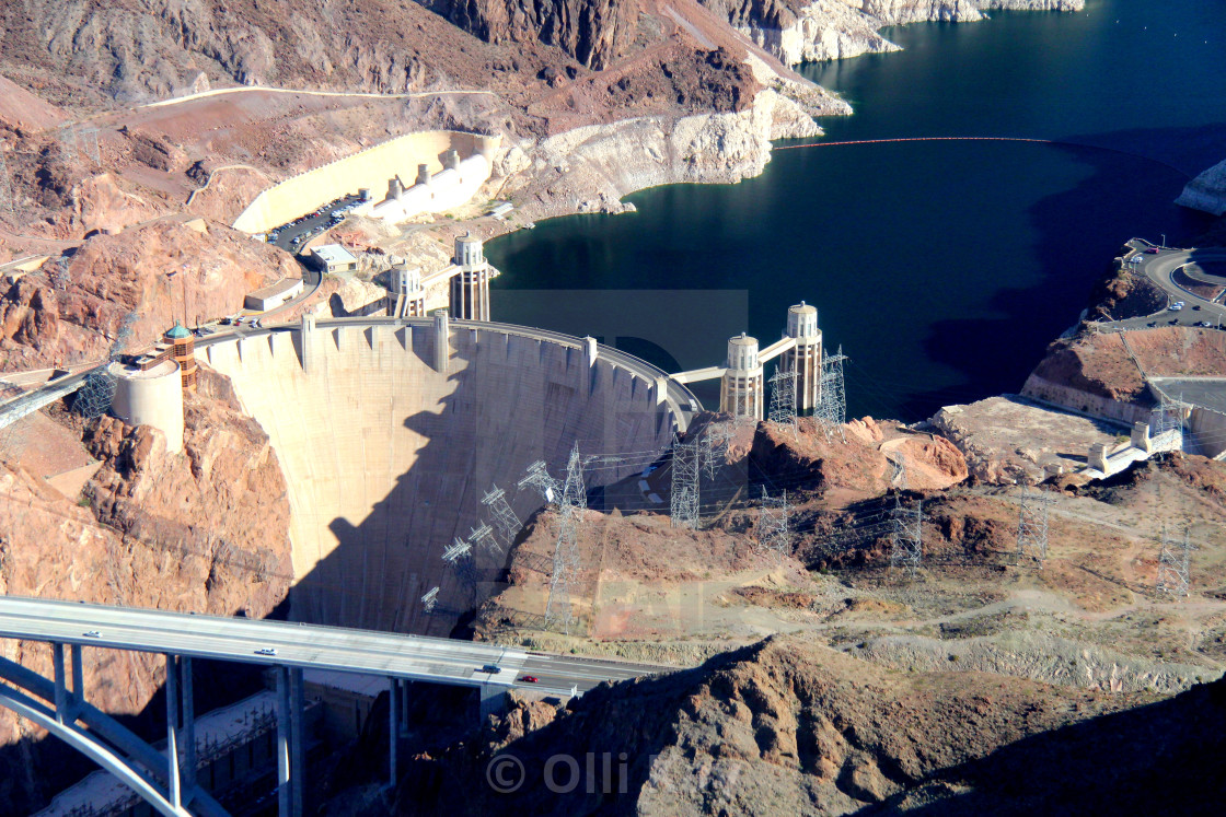 "Hoover Dam" stock image