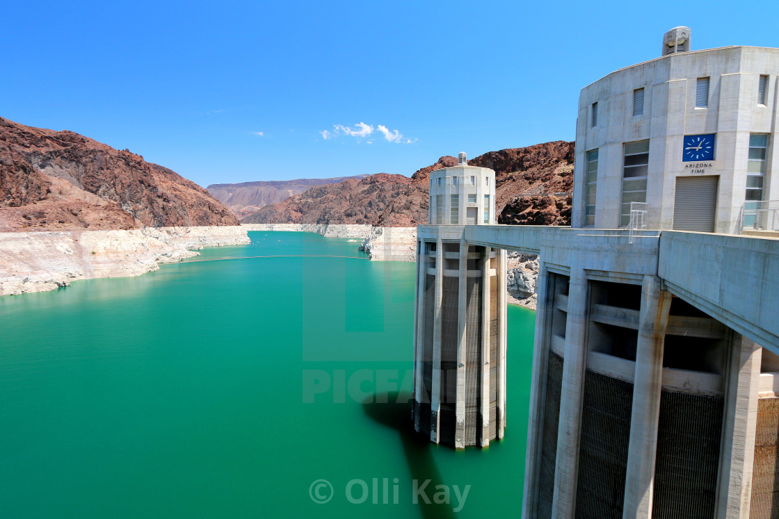 "Hoover Dam" stock image