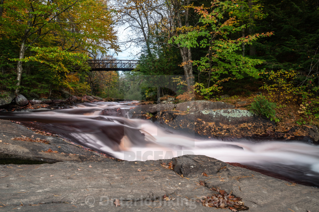 "Arrowhead Stubbs Falls" stock image