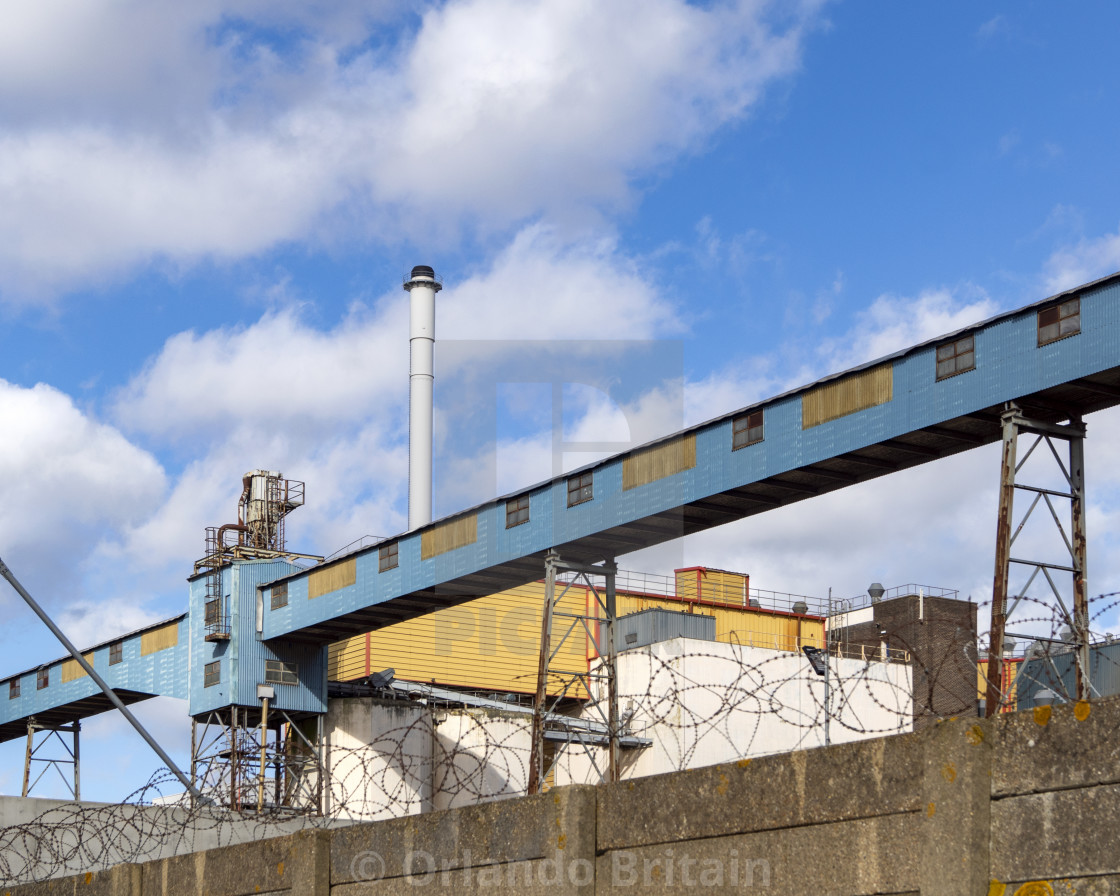 "Industrial Skyline - Tilbury" by Orlando Britain - $31.07 "Industrial Skyline - Tilbury" stock image