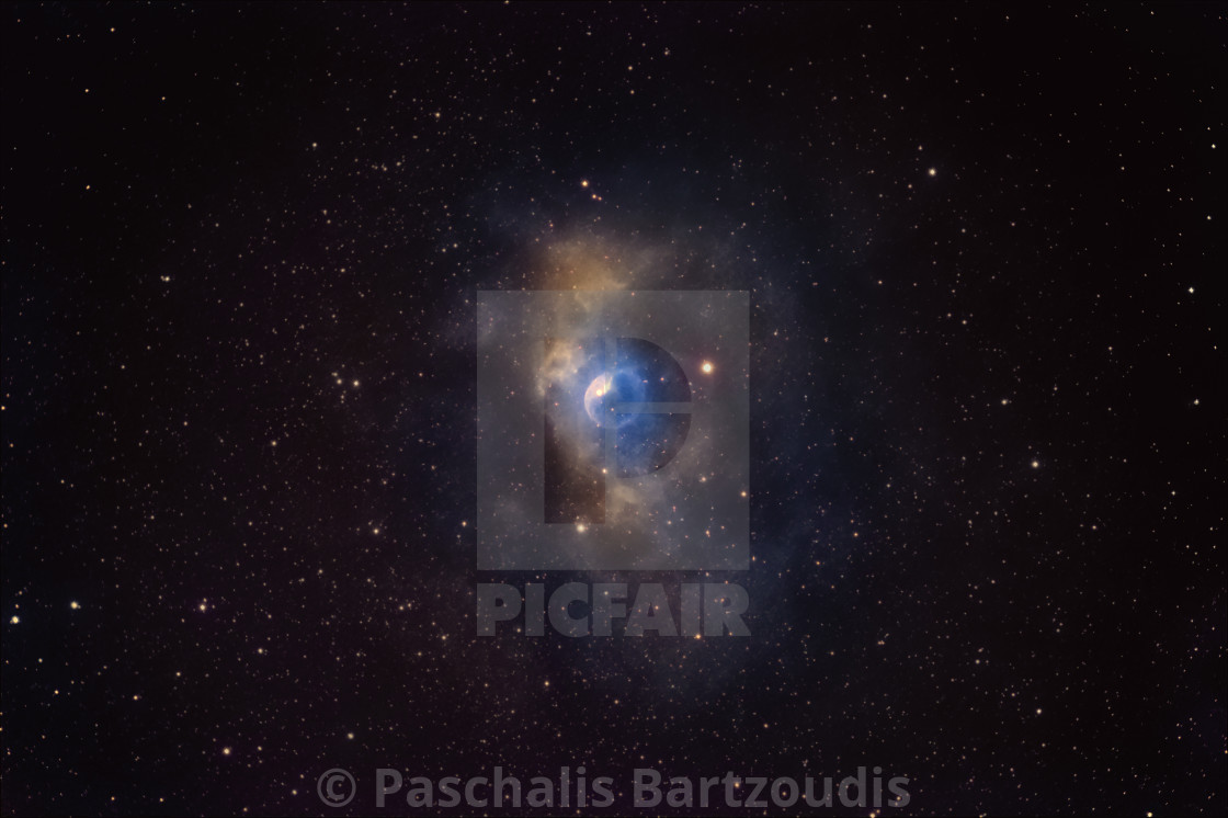 "NGC7635, the Bubble nebula in Cassiopeia (in narrowband)" by Paschalis Bartzoudis - $13.78 "NGC7635, the Bubble nebula in Cassiopeia (in narrowband)" stock image
