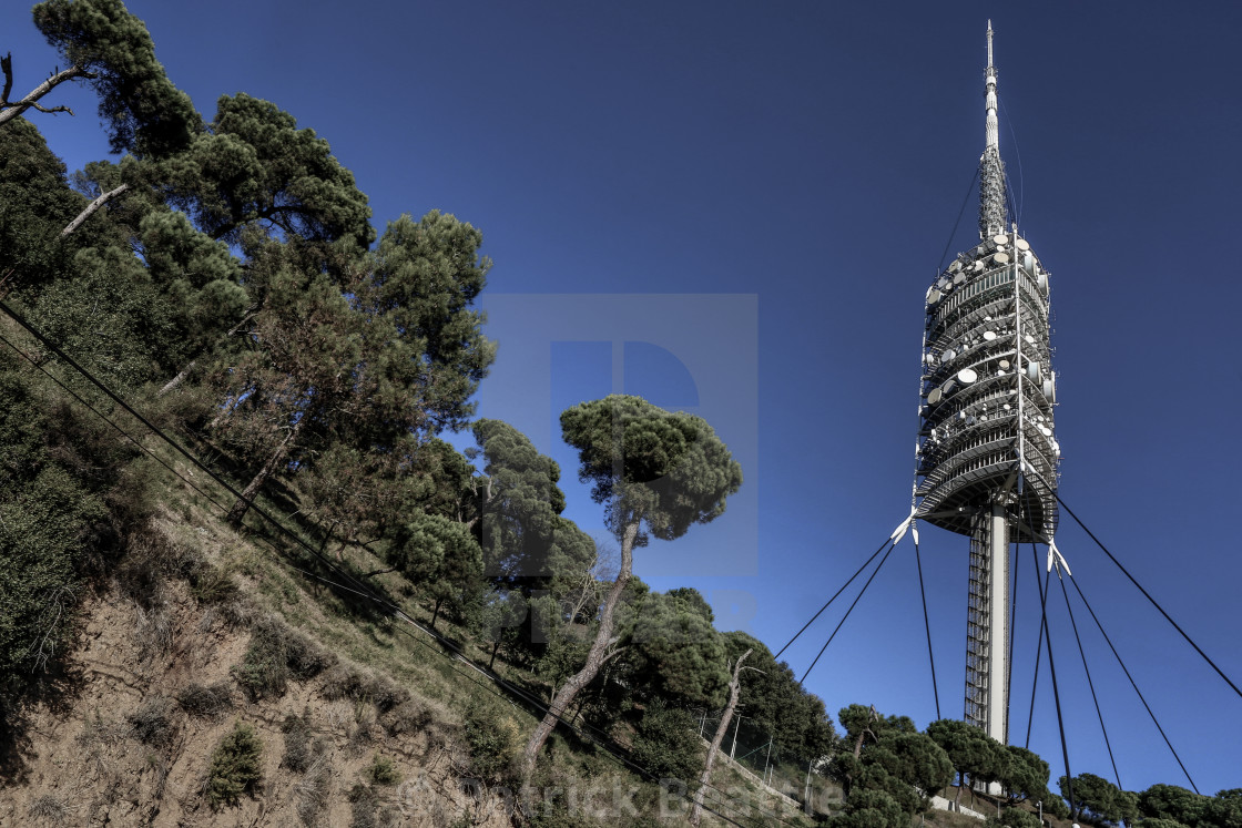 "Collserola Tower - Barcelona" by Patrick Beattie - $15.59 "Collserola Tower - Barcelona" stock image