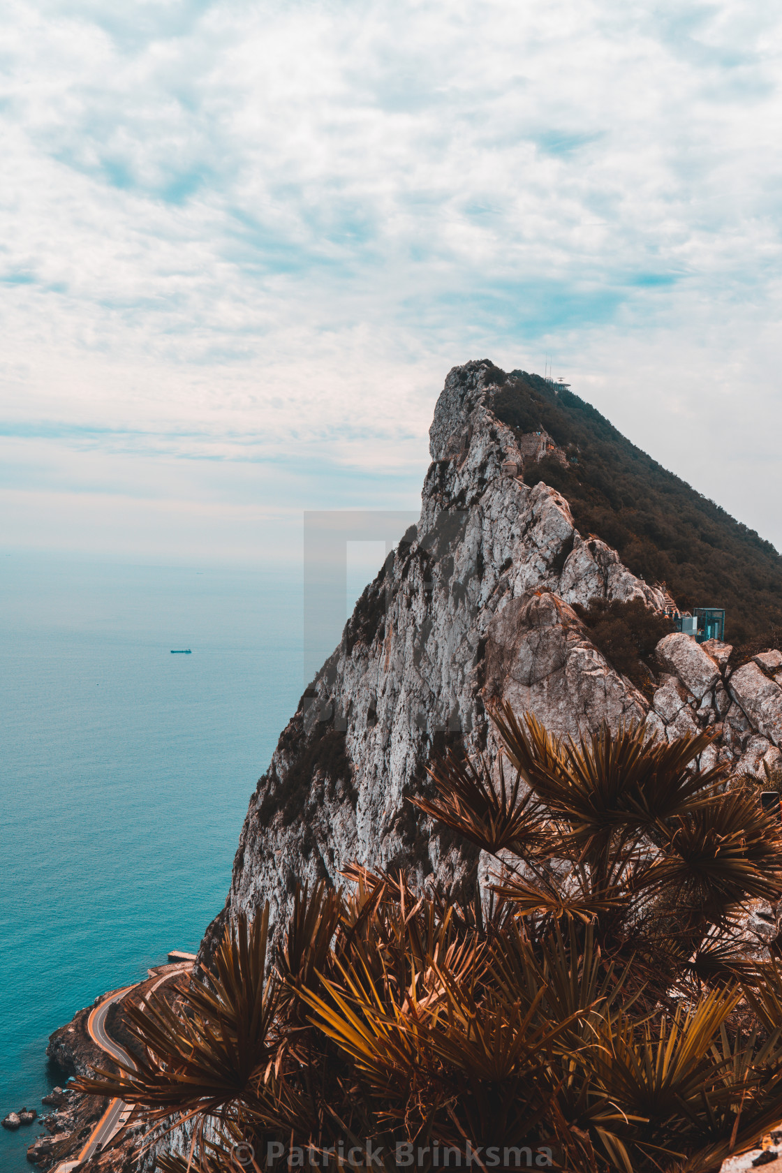 "Gibraltar Rock" stock image