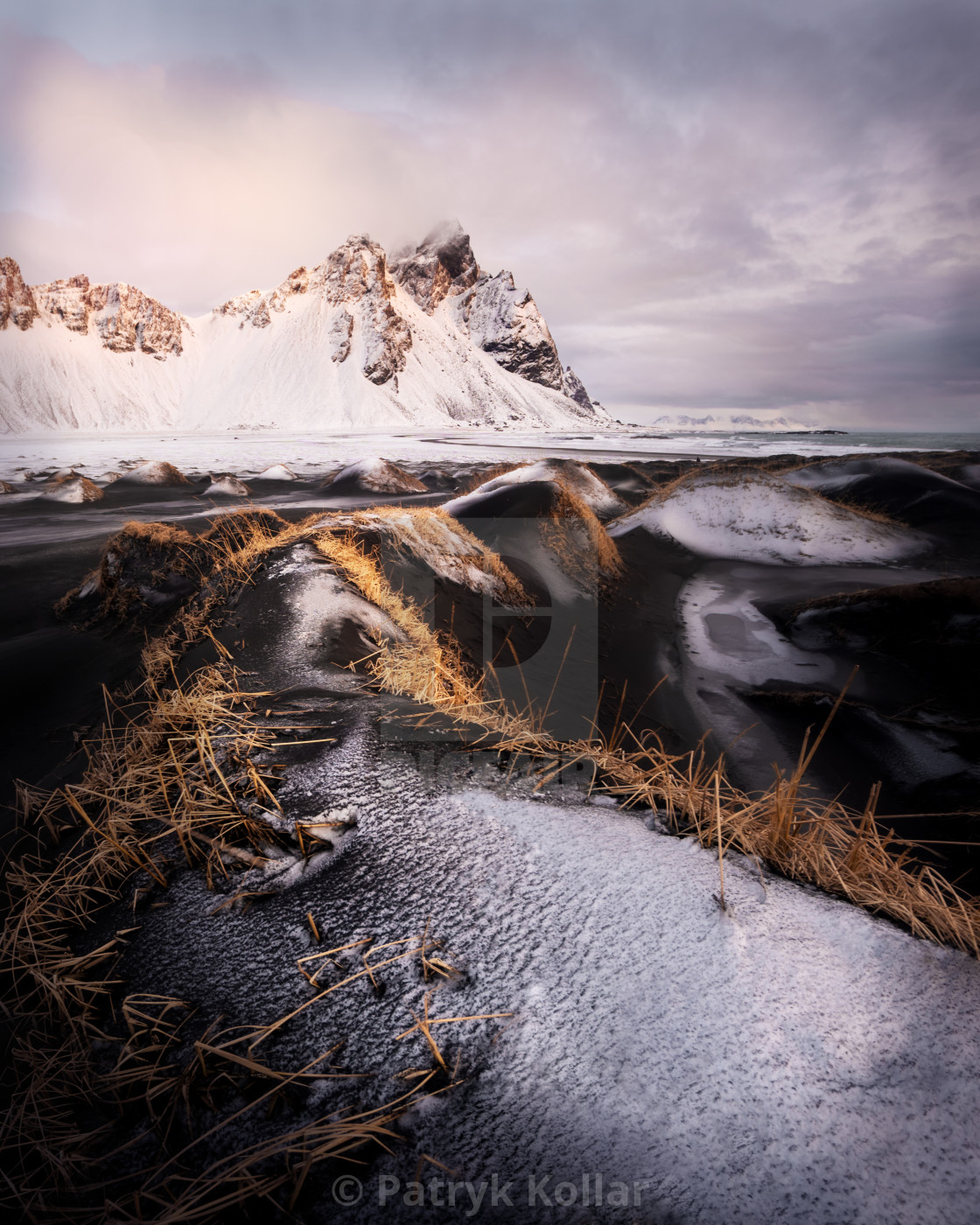 "Sand dunes of Stokksnes" by Patryk Kollar - £18.60 "Sand dunes of Stokksnes" stock image