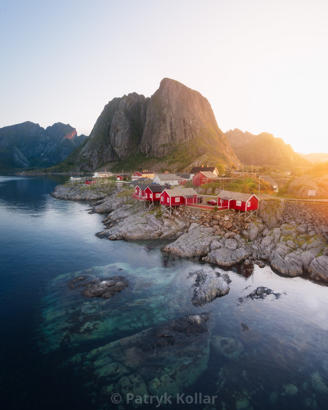 "Hamnøy sunrise" by Patryk Kollar - $15.46 "Hamnøy sunrise" stock image