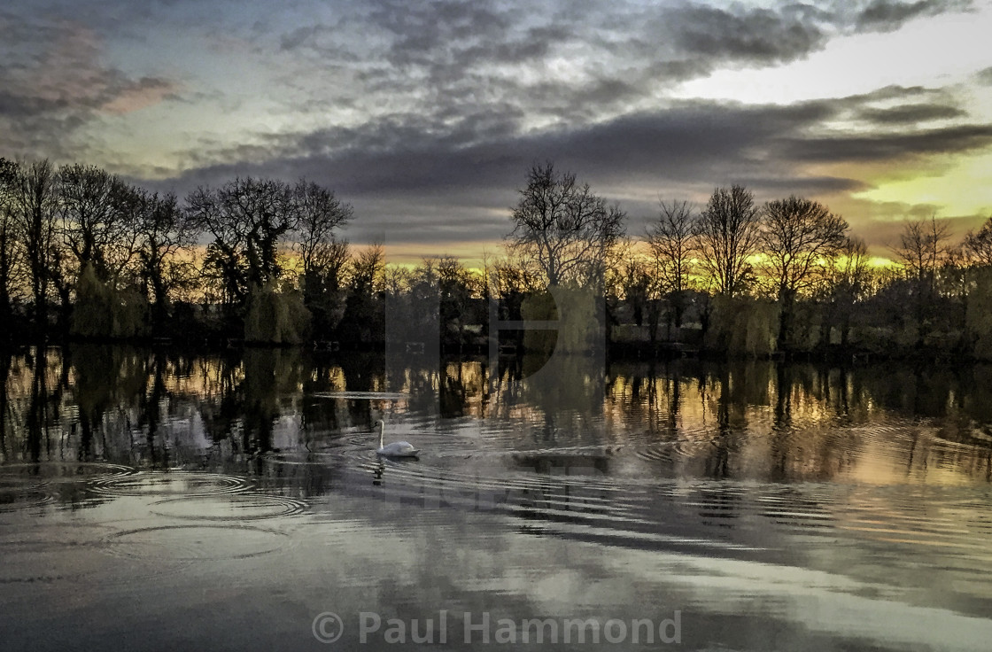 "Sunrise Over Clattercote" by Paul Hammond - $22.74 "Sunrise Over Clattercote" stock image