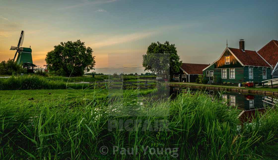 "Zaanse Schans" stock image