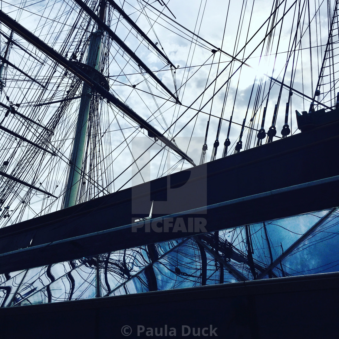 "The Cutty Sark, Greenwich" stock image