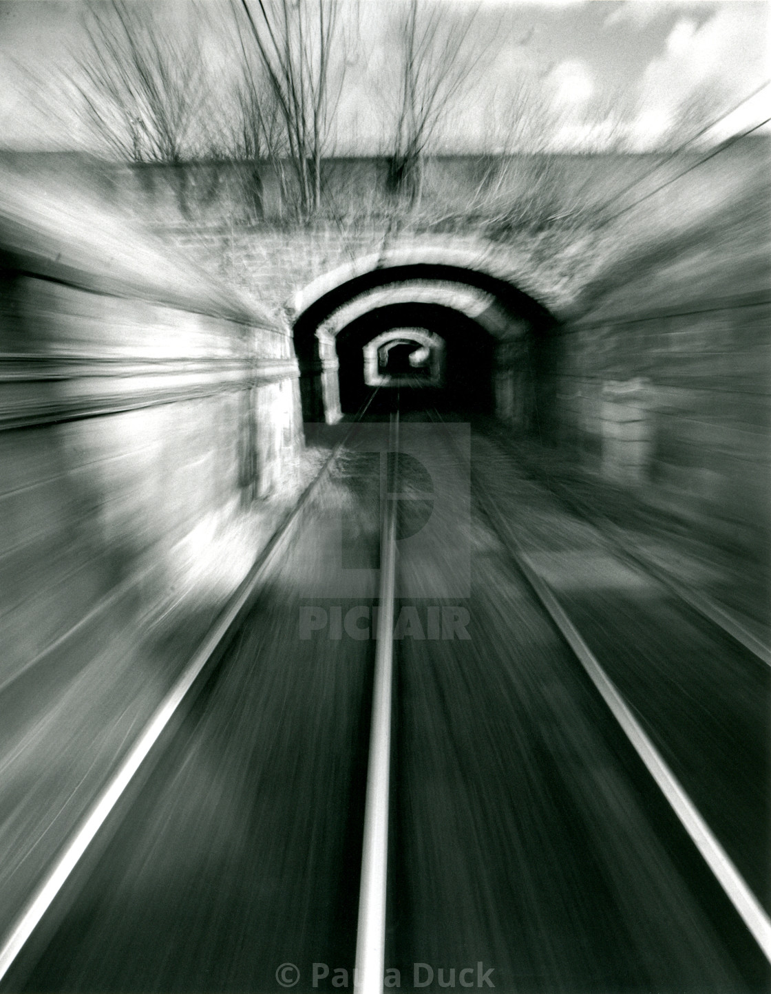 "The Tunnel" stock image