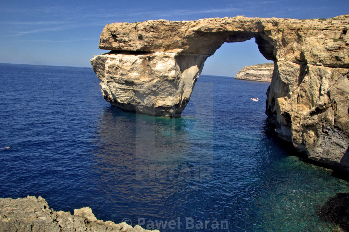 "Azure Window" stock image