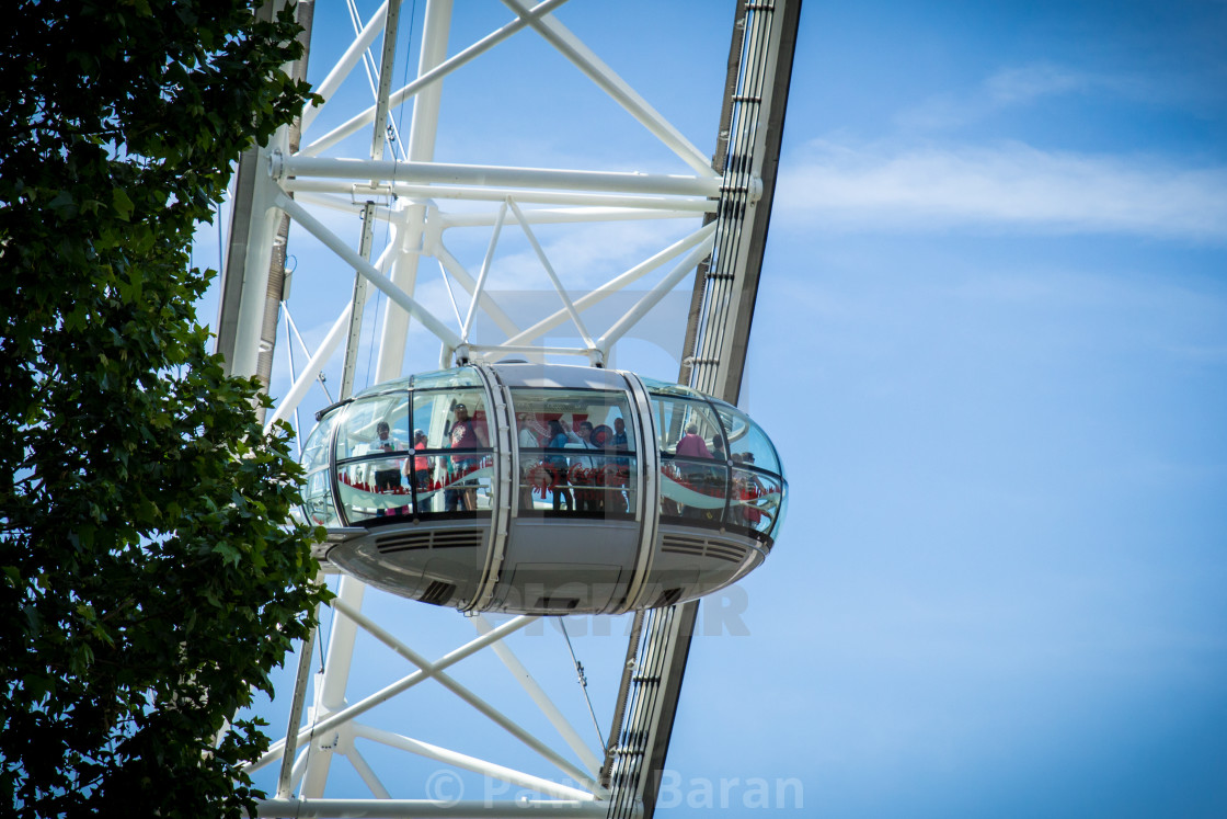 "London Eye" stock image