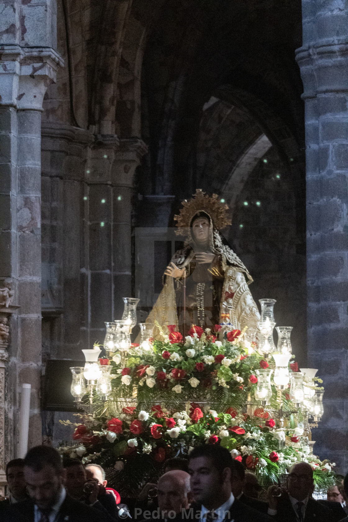 "Procession in honor to Saint Theresa." by Pedro Martín - $5.46 "Procession in honor to Saint Theresa." stock image