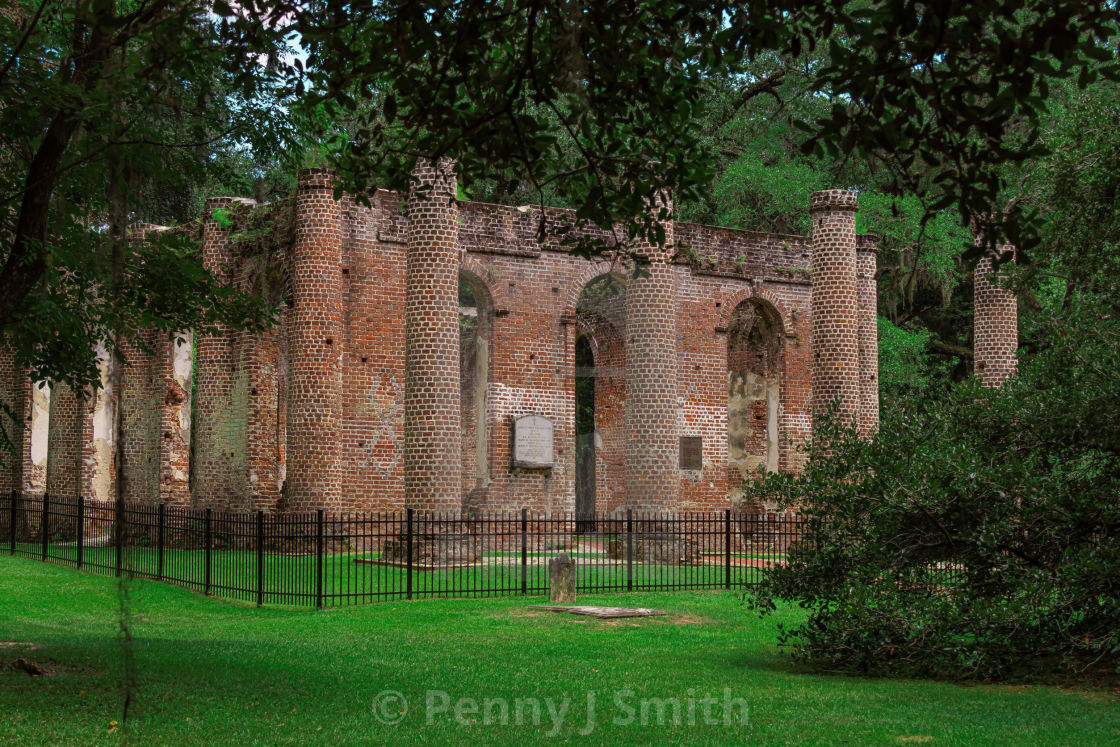 "Sheldon Church Ruins" by Penny J Smith - $12.13 "Sheldon Church Ruins" stock image