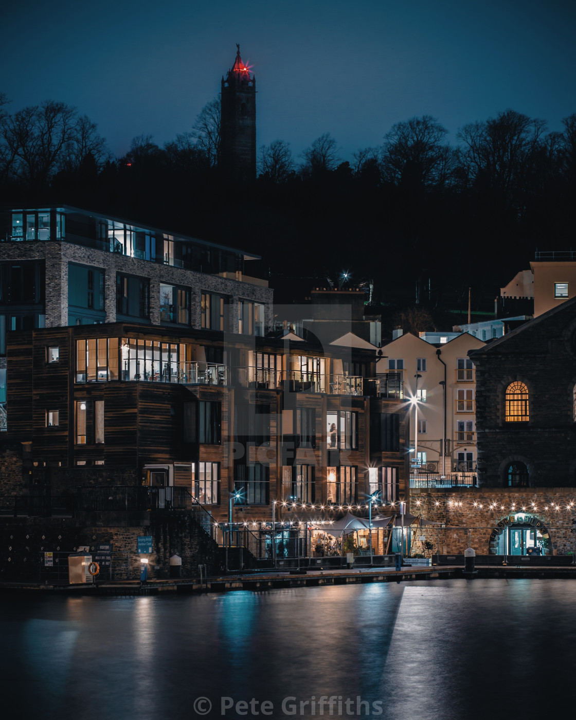 "Bristol Broken Dock" stock image