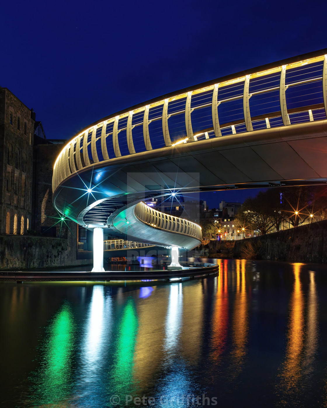 "Castle Bridge" stock image