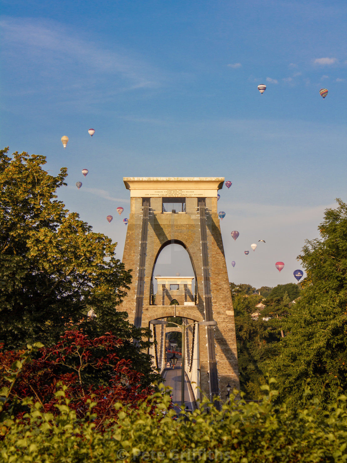 "Bristol Balloons" stock image