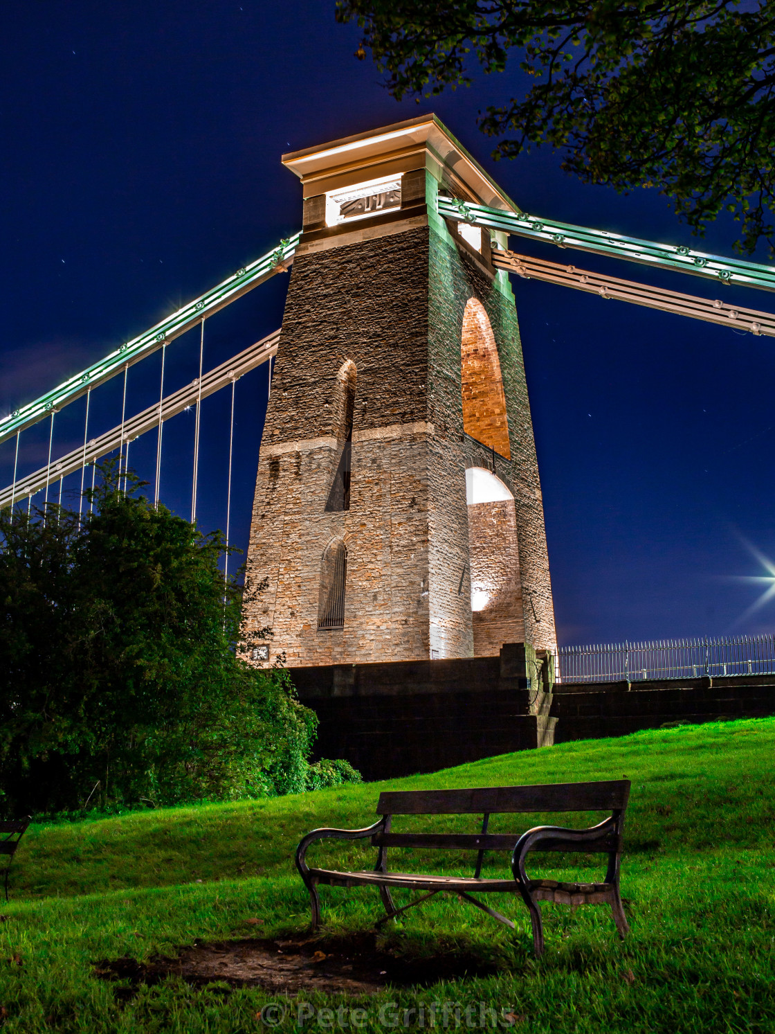 "Clifton Suspension Bridge" stock image