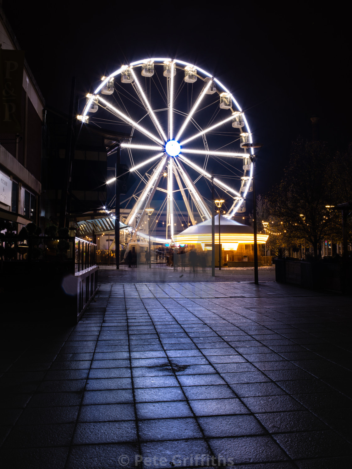 "Bristol Big Wheel" stock image