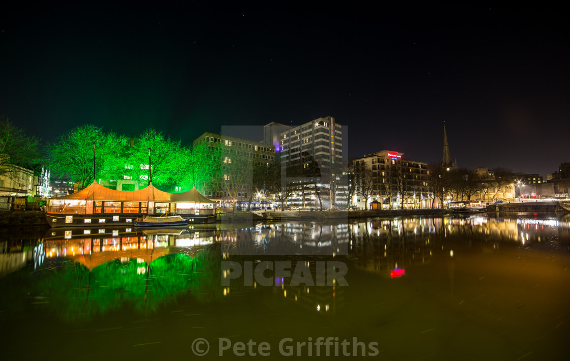 "Bristol Skyline" stock image