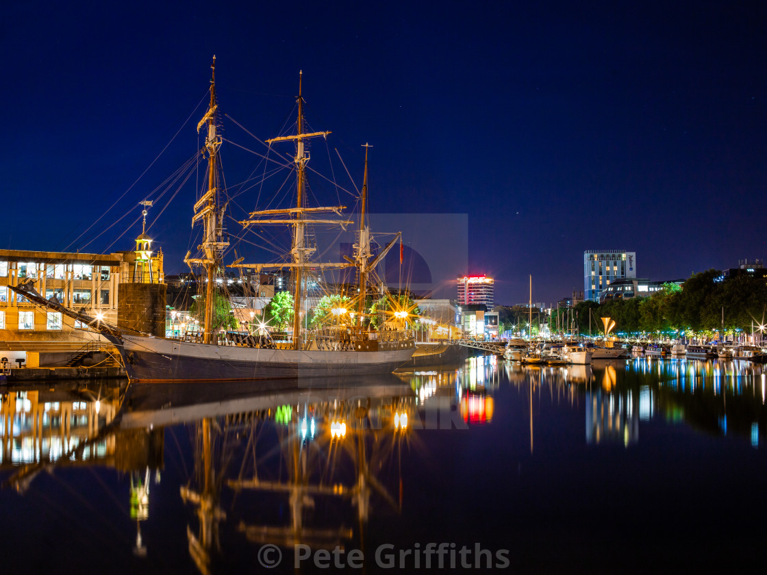 "Bristol Boats" stock image