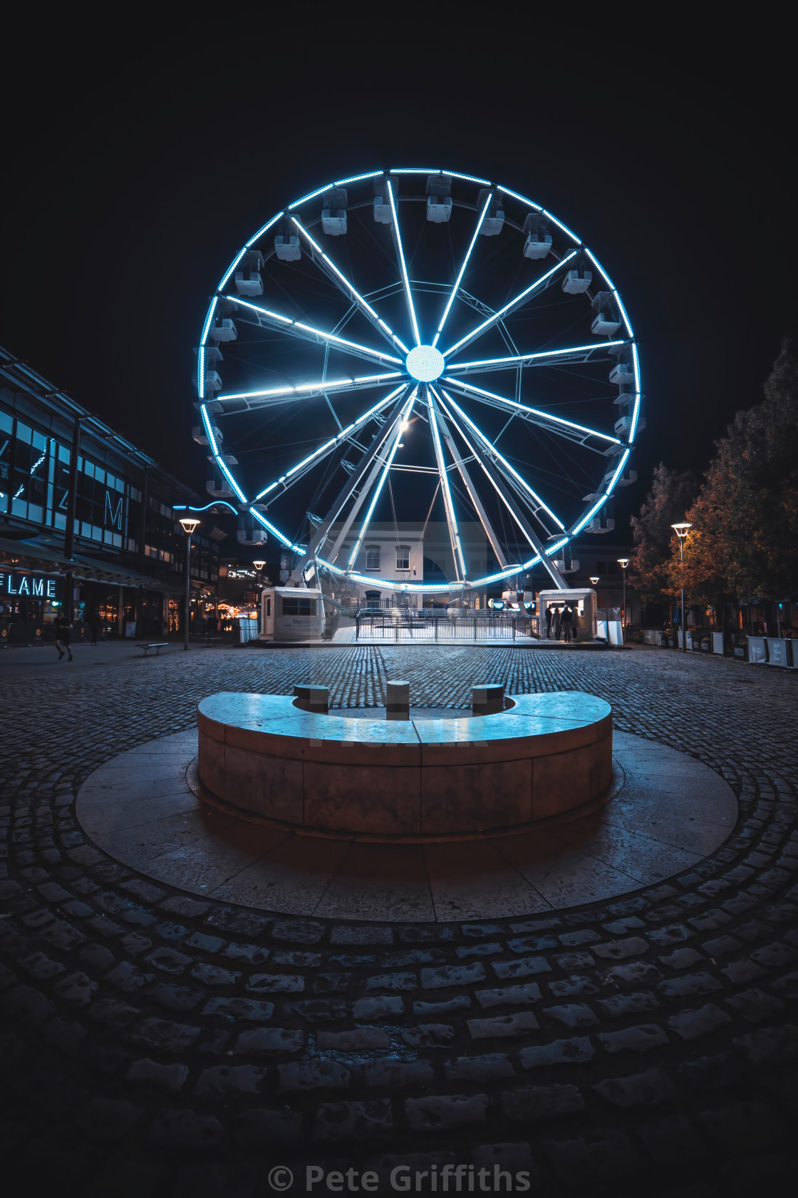 "The Big Wheel" stock image