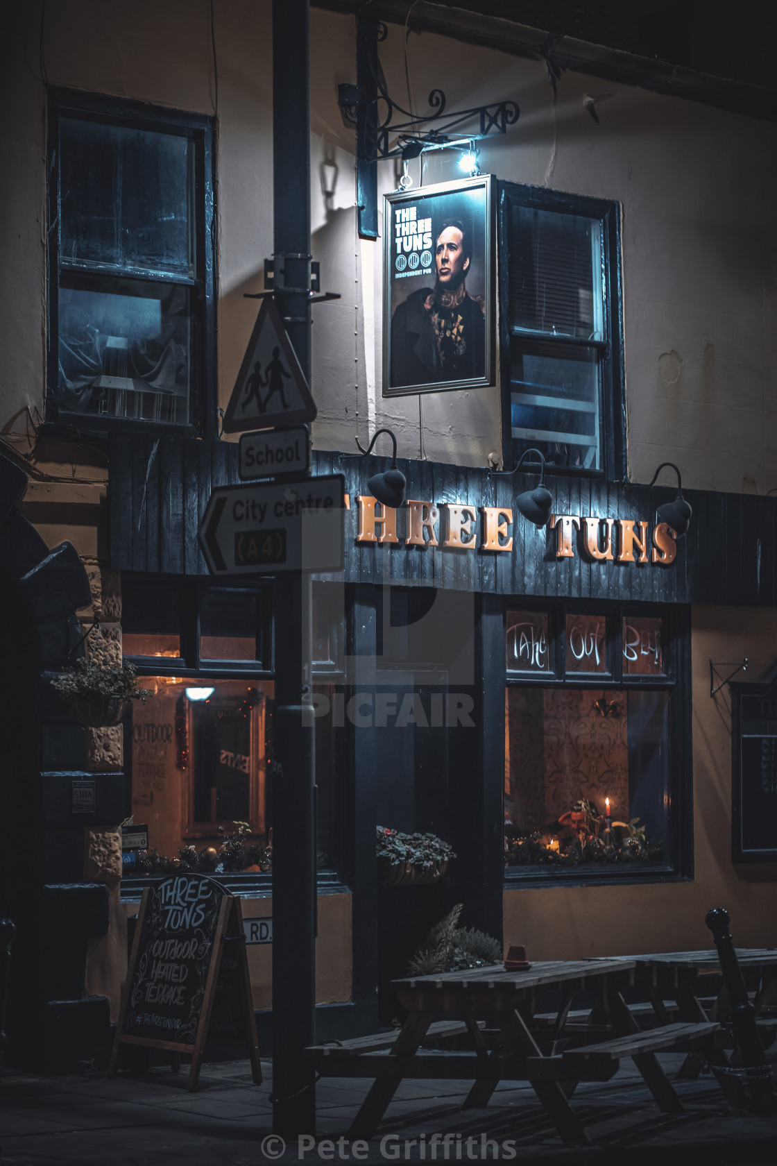 "Three Tuns Bristol" stock image