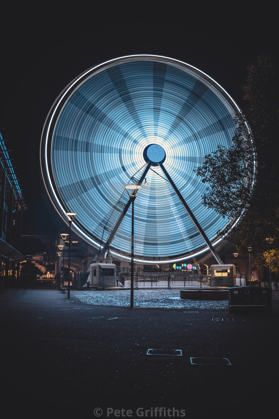 "Bristol Big Wheel" stock image