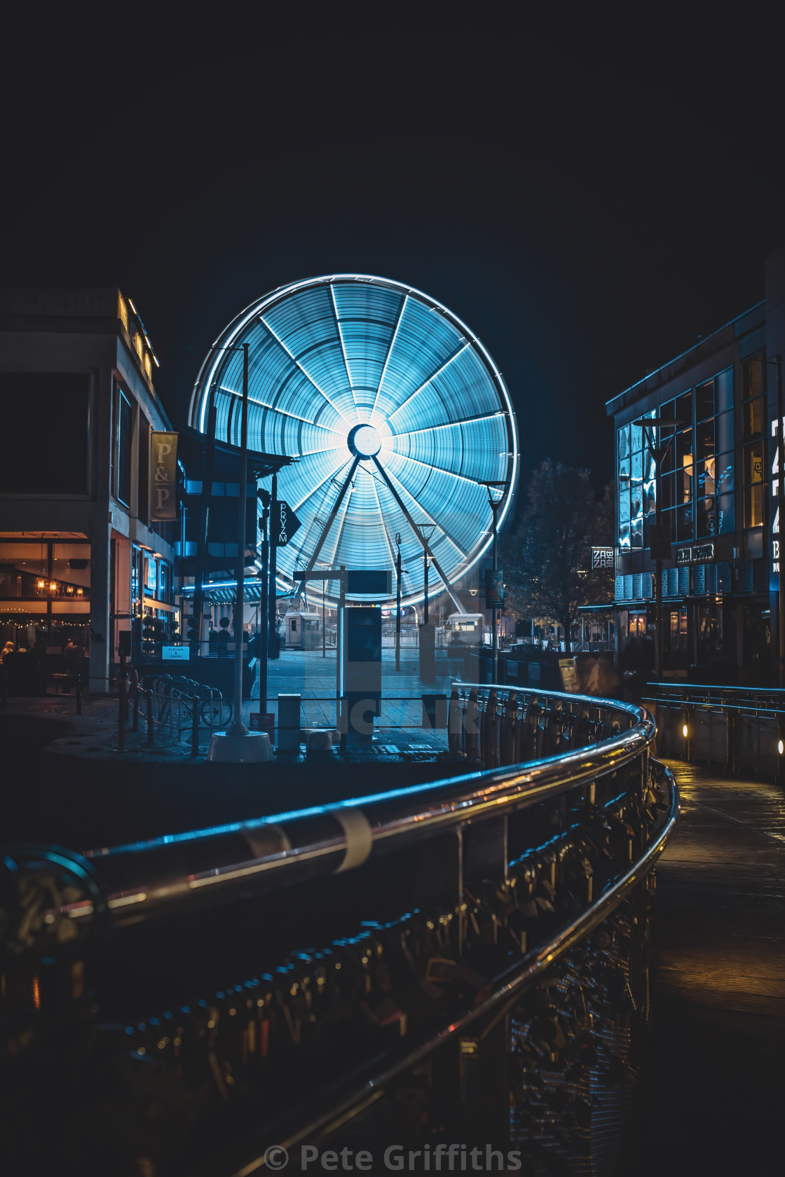 "Bristol Big Wheel" stock image